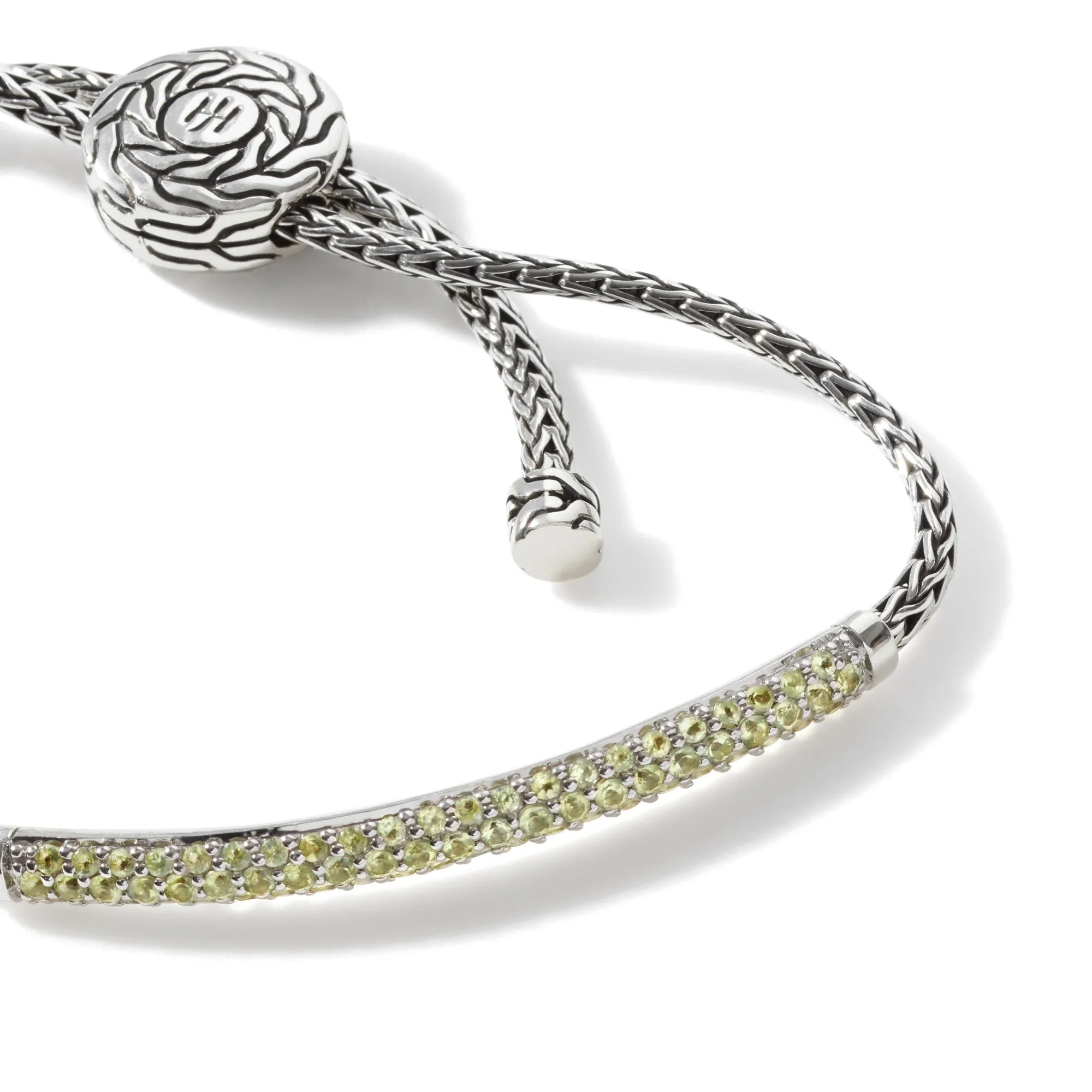 Classic Chain Pull Through Pavé Station Bracelet|BBS901194PE sold by John Hardy product image thumbnail 2