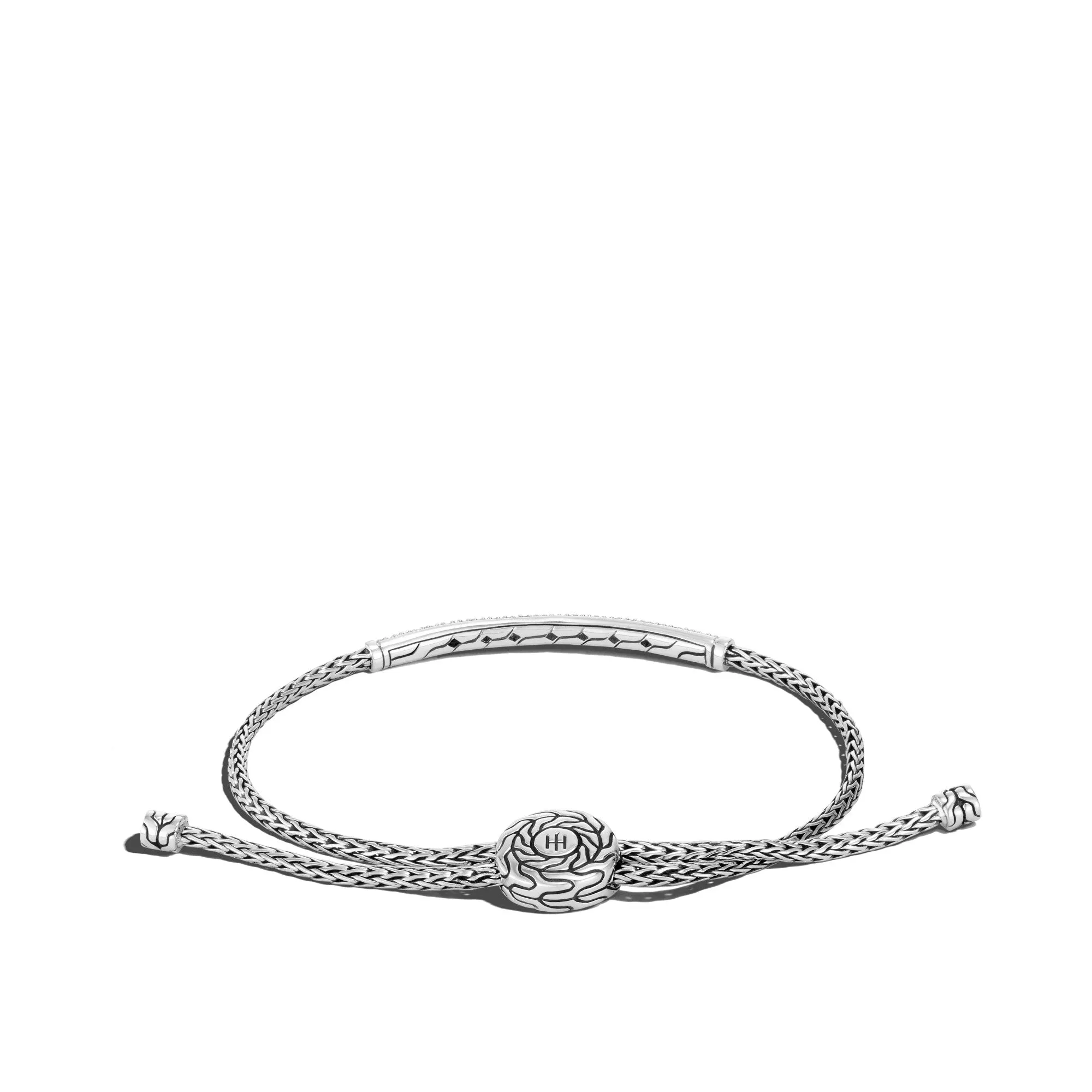 Classic Chain Pull Through Pavé Station Bracelet|BBS901194SBT sold by John Hardy product image thumbnail 2