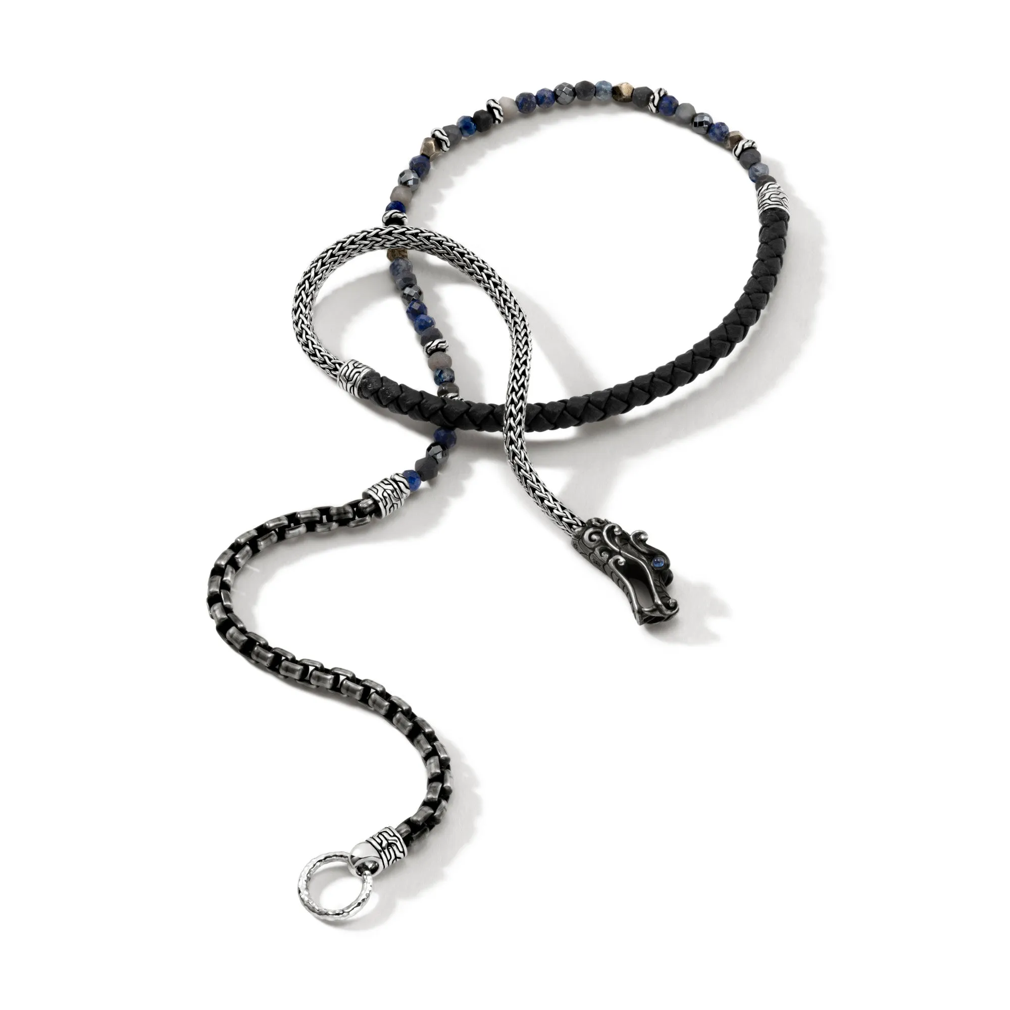 Legends Naga Vegan Leather Wrap Bracelet|BMS60293VVBLLPZ sold by John Hardy product image thumbnail 3