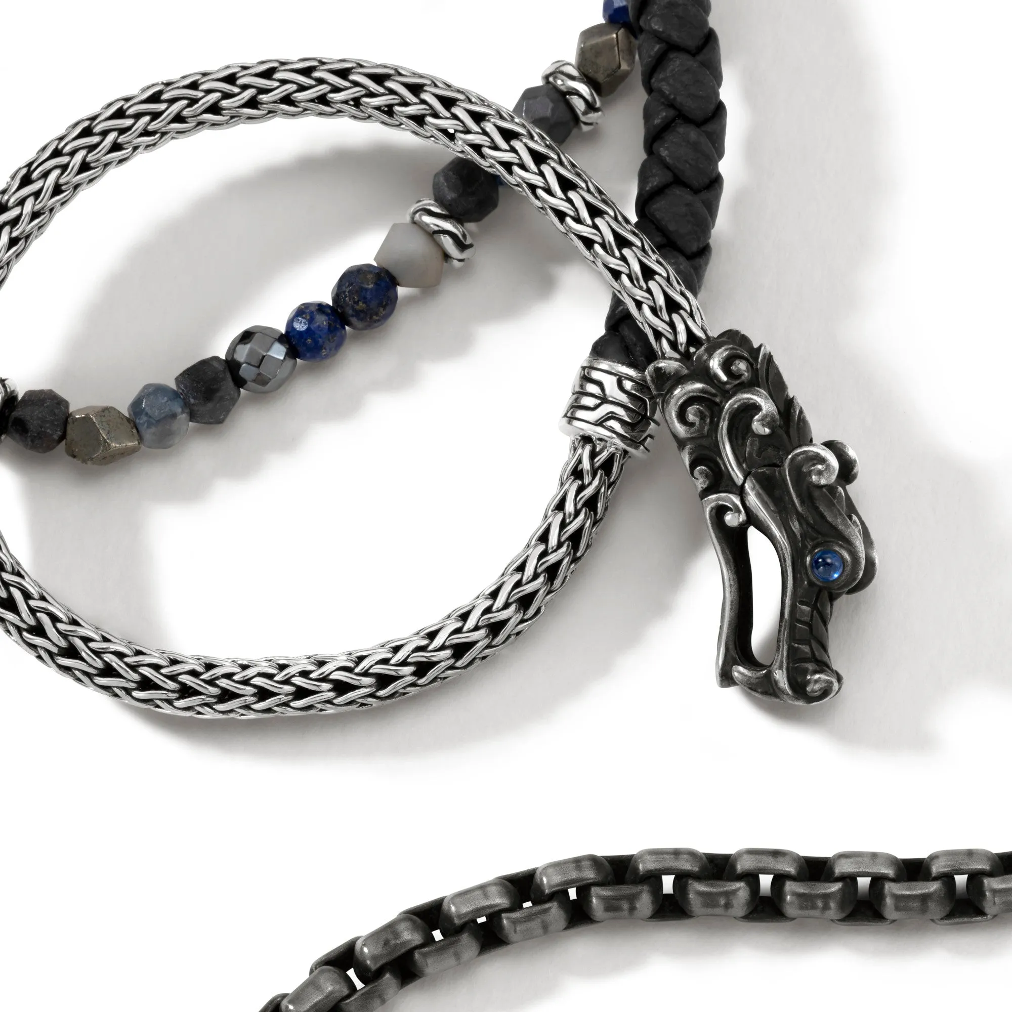 Legends Naga Vegan Leather Wrap Bracelet|BMS60293VVBLLPZ sold by John Hardy product image thumbnail 2