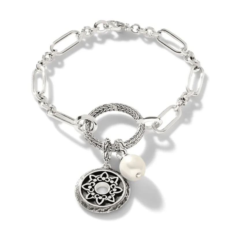 Padma Amulet Keyring Bracelet|BU900853 sold by John Hardy