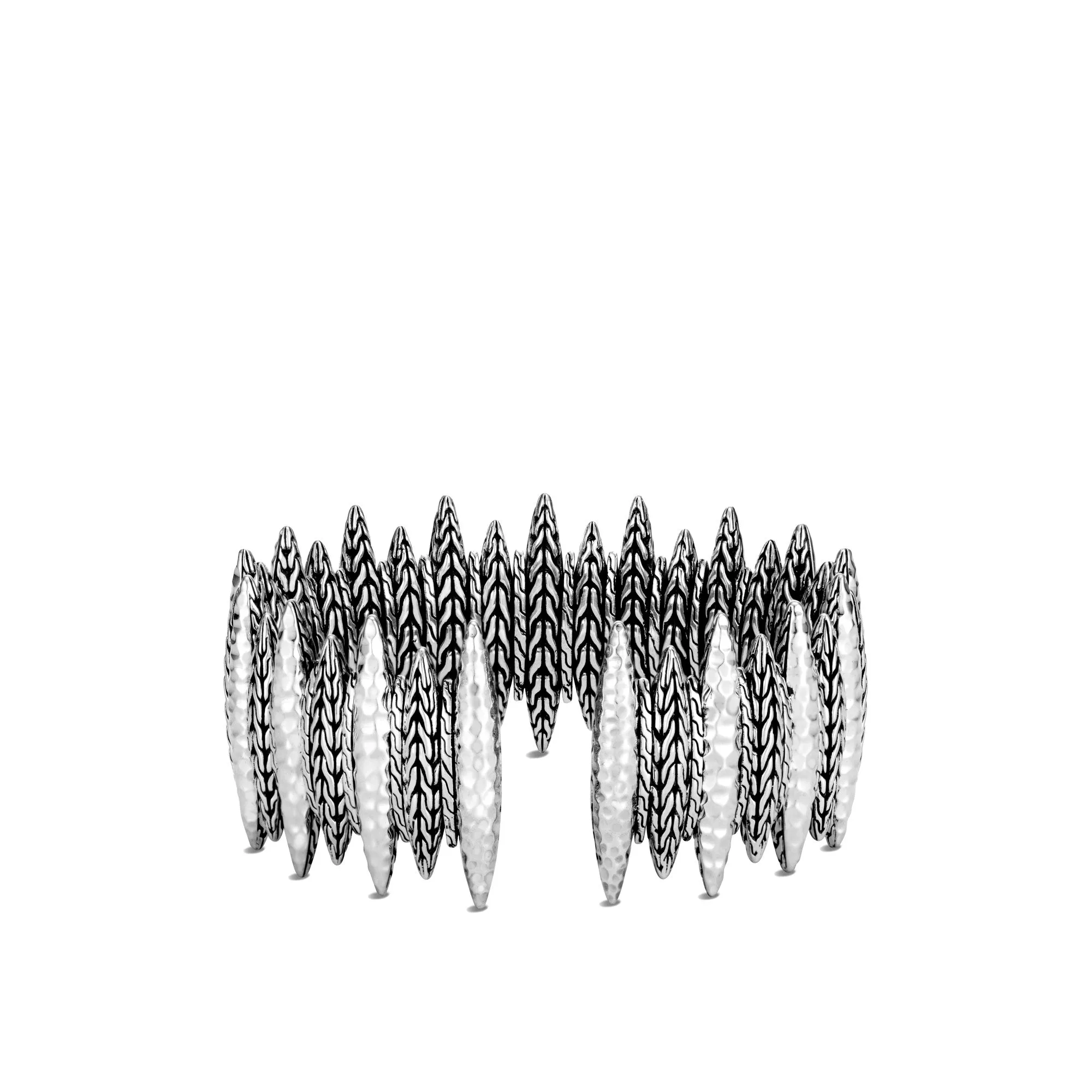 Classic Chain Spear Hammered Flex Cuff|CB90533 sold by John Hardy product image thumbnail 2