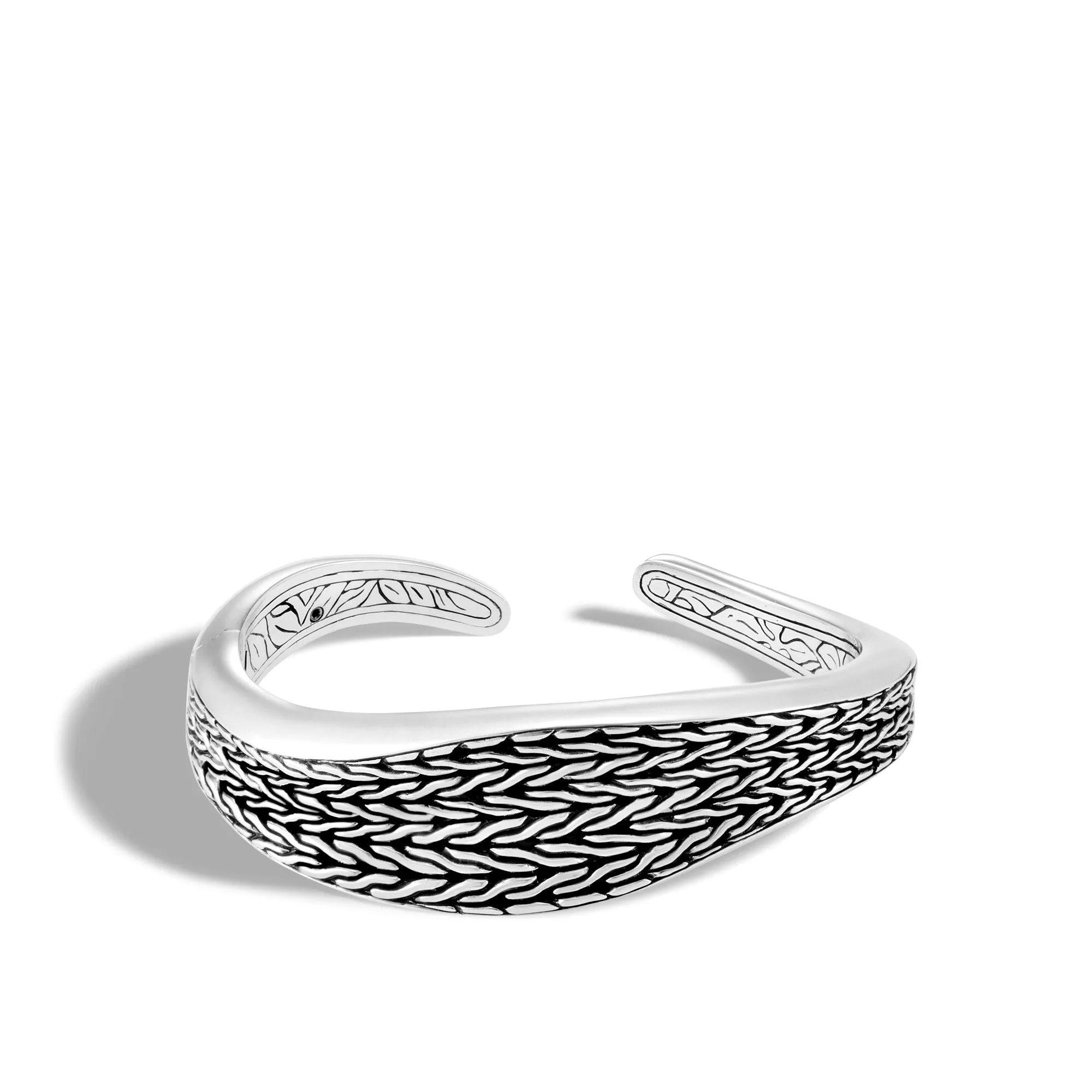 Wave Hinged Cuff|CB999744 sold by John Hardy