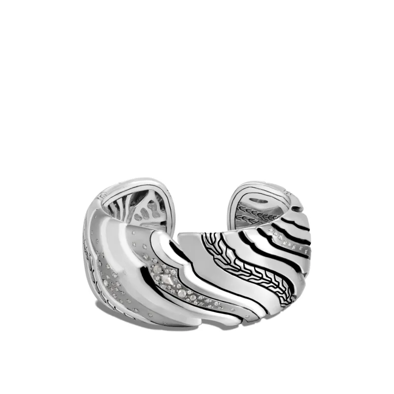 Kick Cuff with Diamonds|CBP440712MDI sold by John Hardy