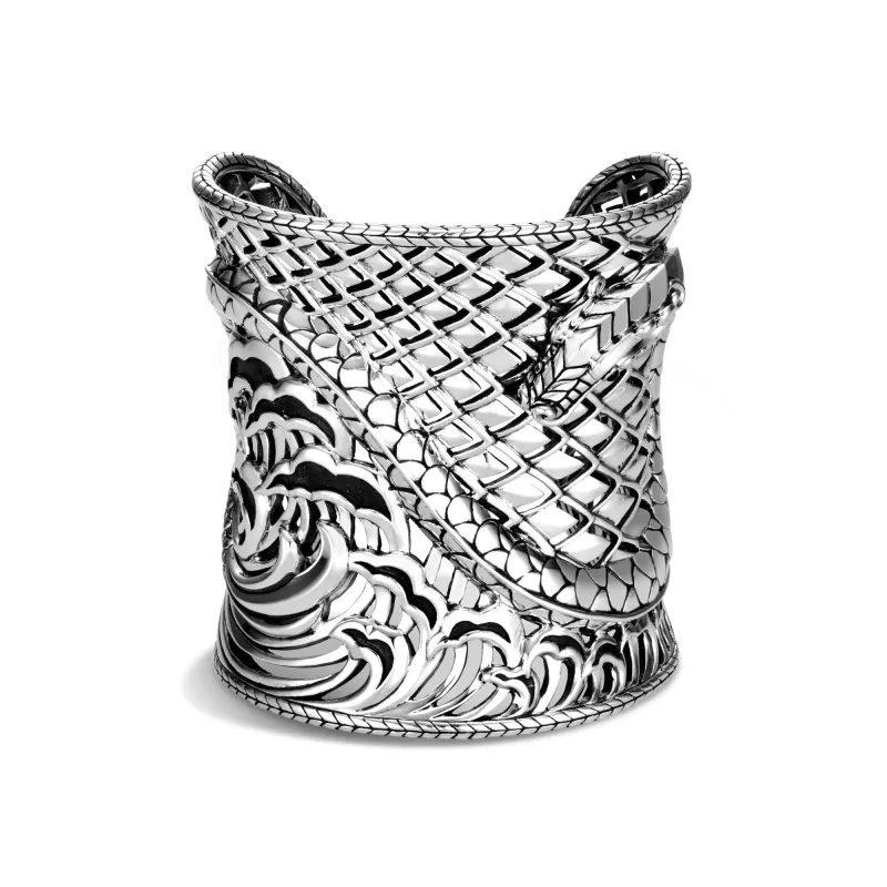 Legends Naga 78.5MM Cuff|CBS60250BSP sold by John Hardy