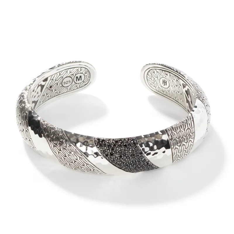 Surface 14MM Kick Cuff|CBS9001634BLSBN sold by John Hardy