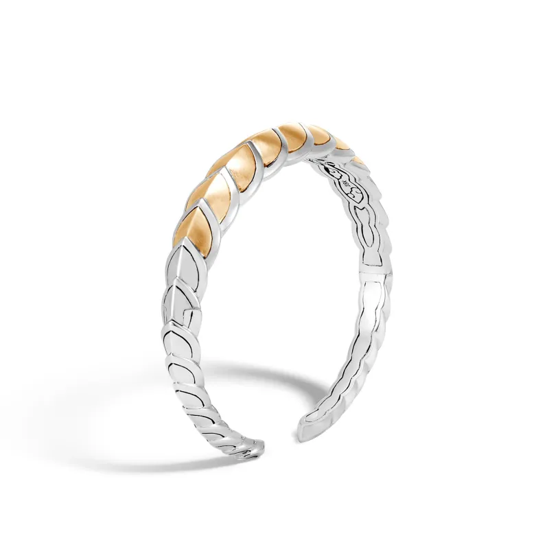 Naga Brushed Hinged Cuff, 11MM|CZ6644BH sold by John Hardy