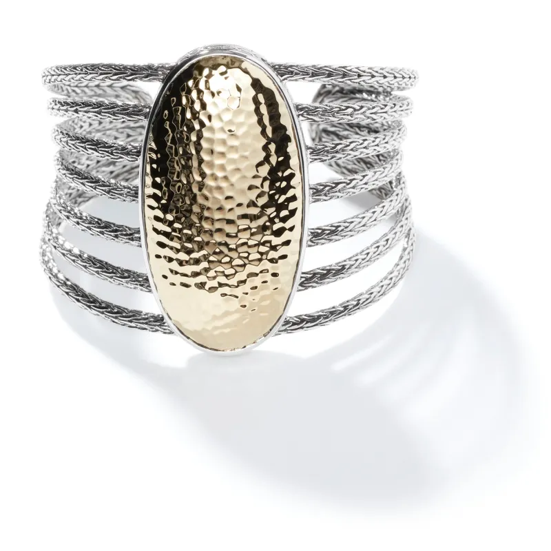 Palu 50.5MM Multi Row Cuff|CZ900053 sold by John Hardy