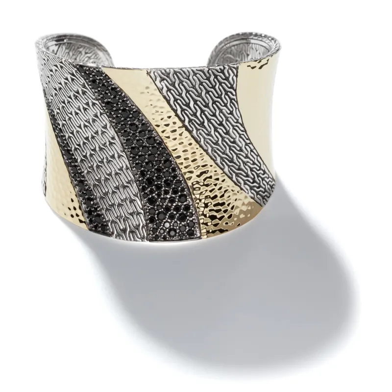 Surface Cuff, 48.5MM|CZS9001704BLSBN sold by John Hardy