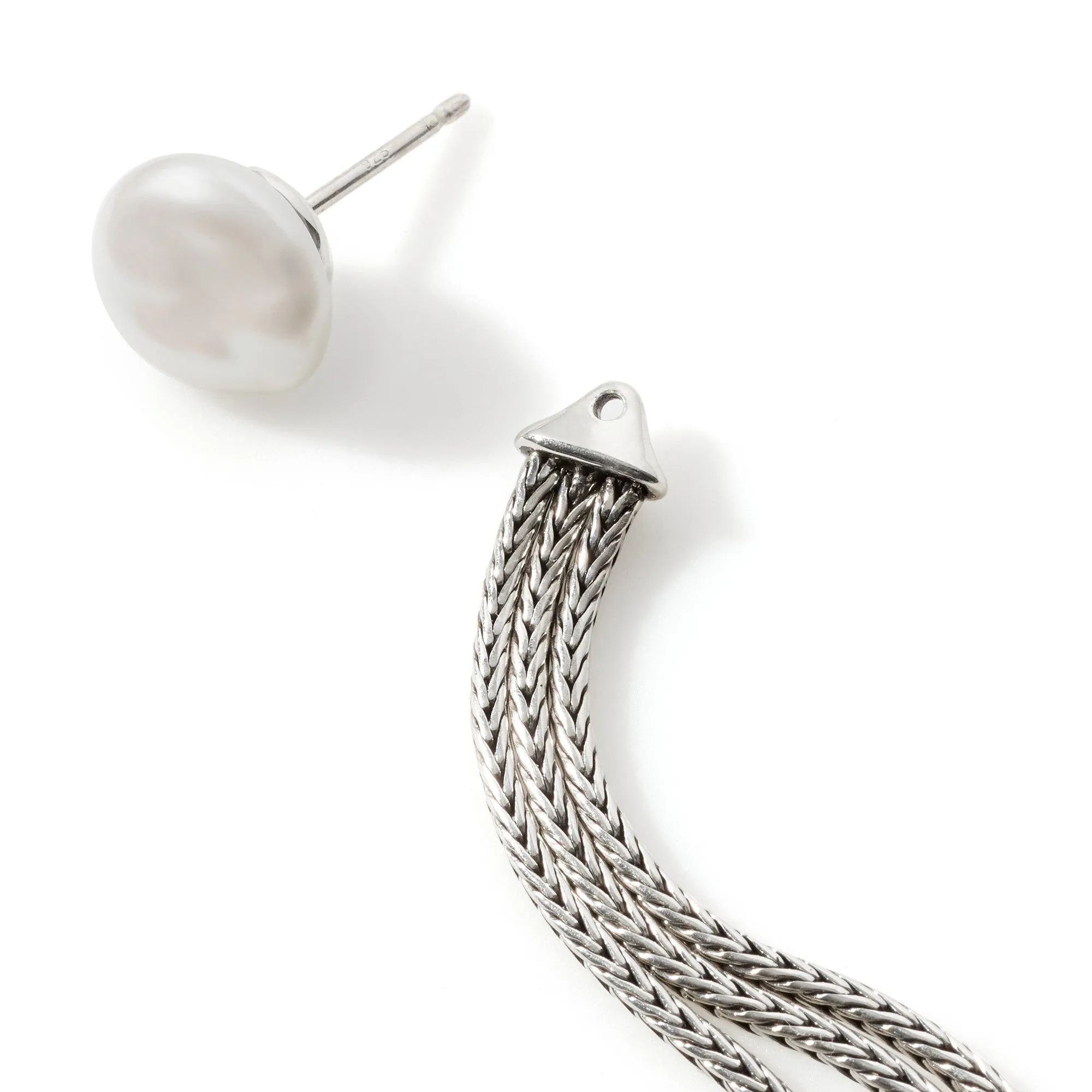 Pearl Transformable Tassel Earrings|EB90255 sold by John Hardy product image thumbnail 3