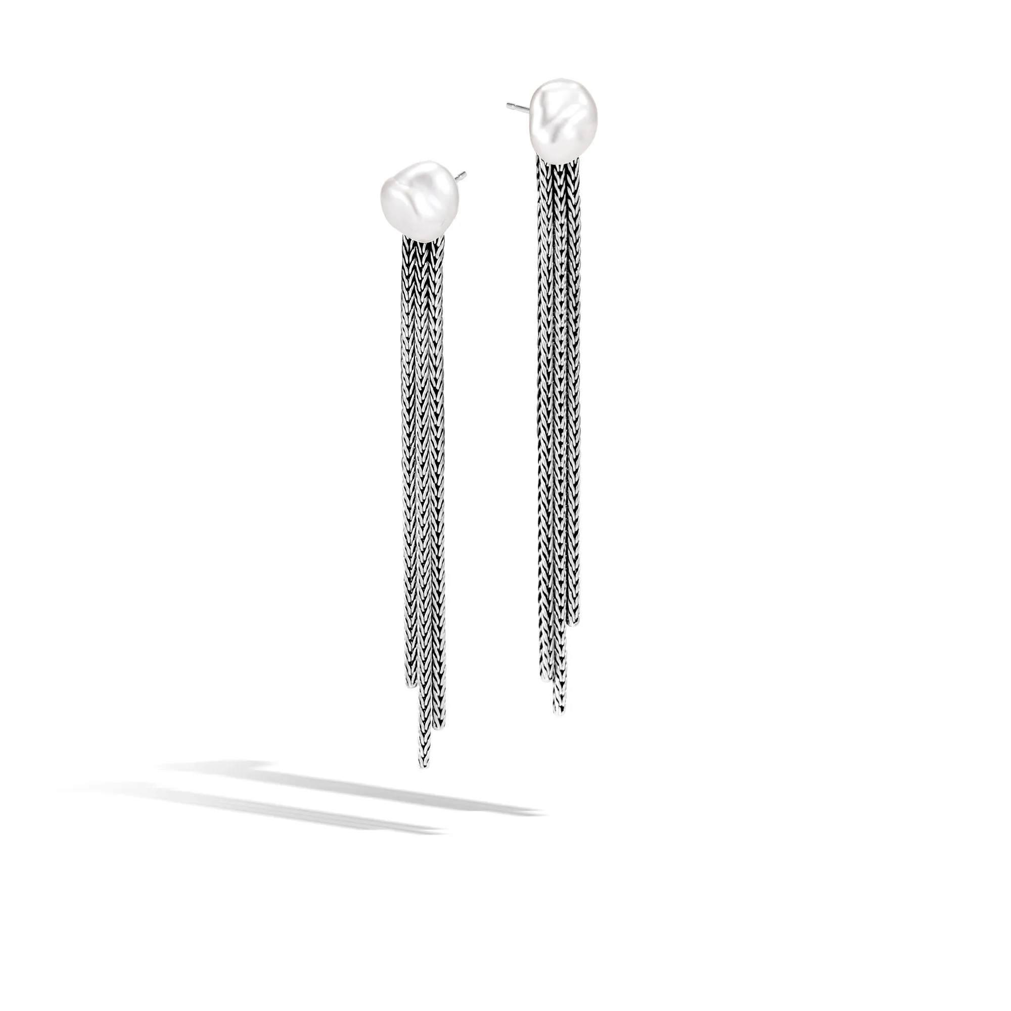 Pearl Transformable Tassel Earrings|EB90255 sold by John Hardy product image thumbnail 2