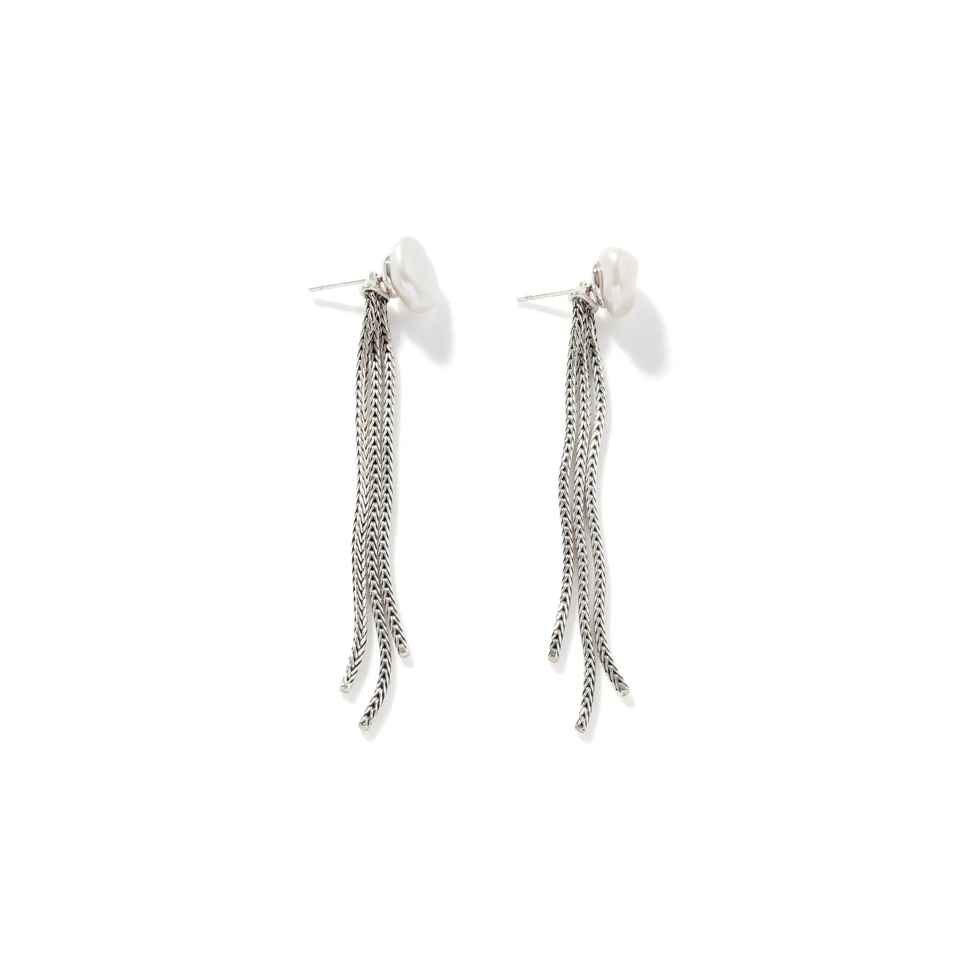 Pearl Transformable Tassel Earrings|EB90255 sold by John Hardy