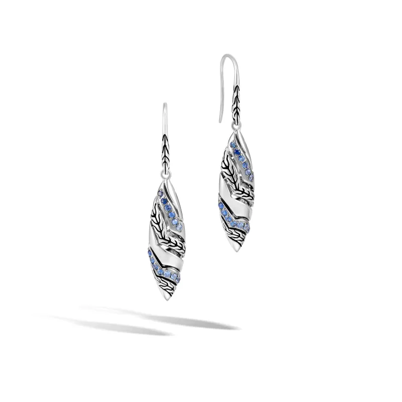 Lahar Marquise Drop Earrings|EBS440544BSP sold by John Hardy
