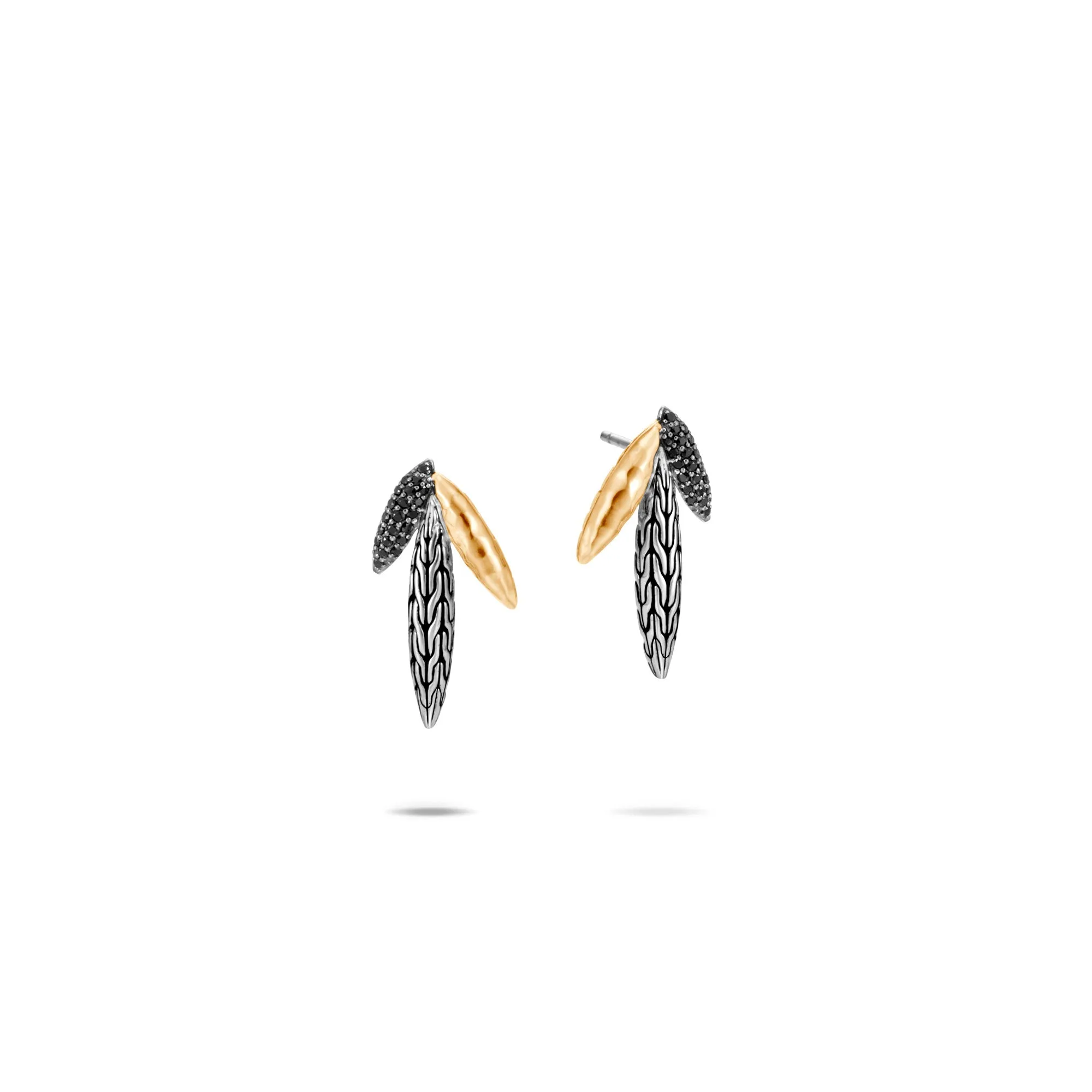 Surface Triple Spear Stud Earrings|EZS905524BLSBN sold by John Hardy