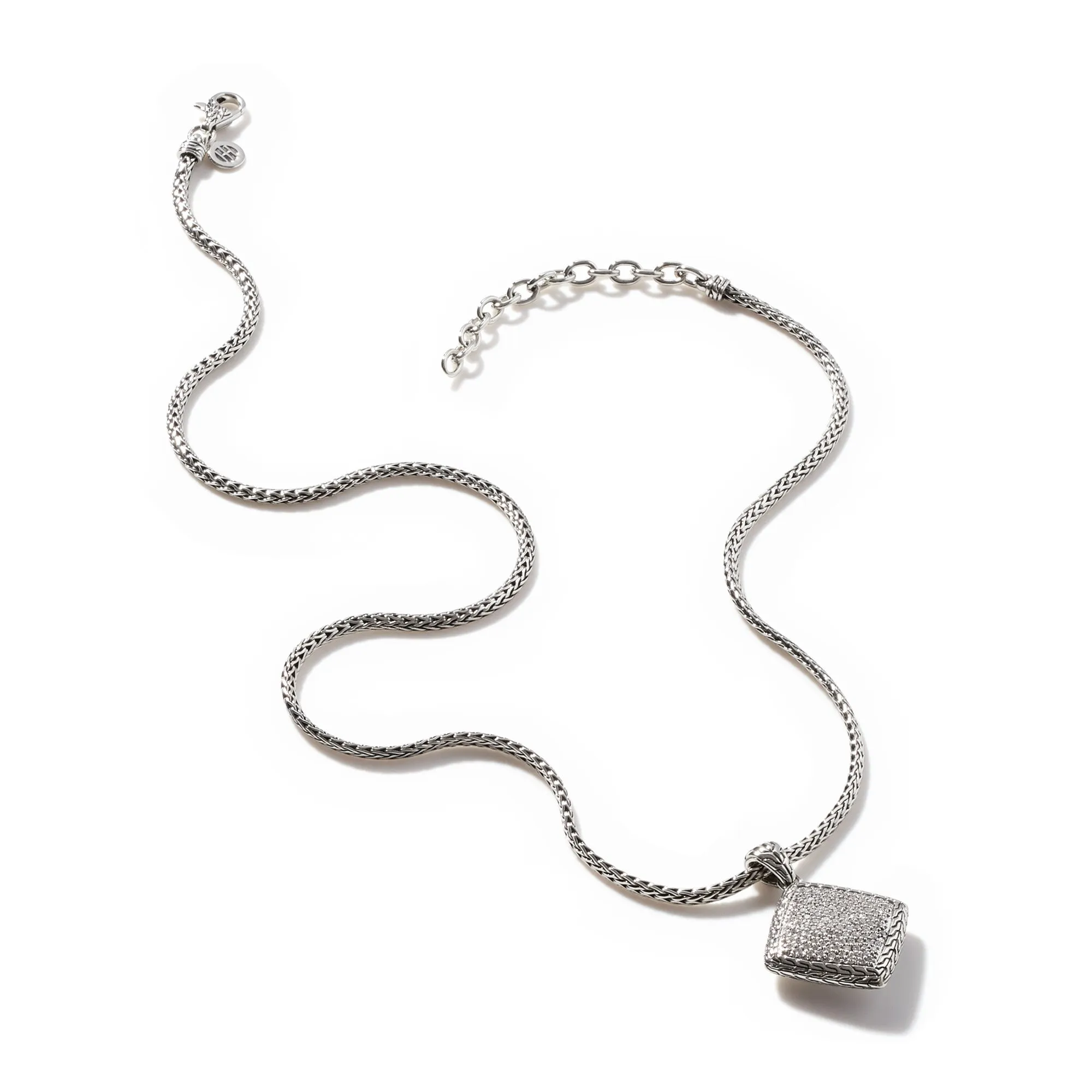 Classic Chain Pendant Necklace with Diamonds|NBP9003492DI sold by John Hardy product image thumbnail 3