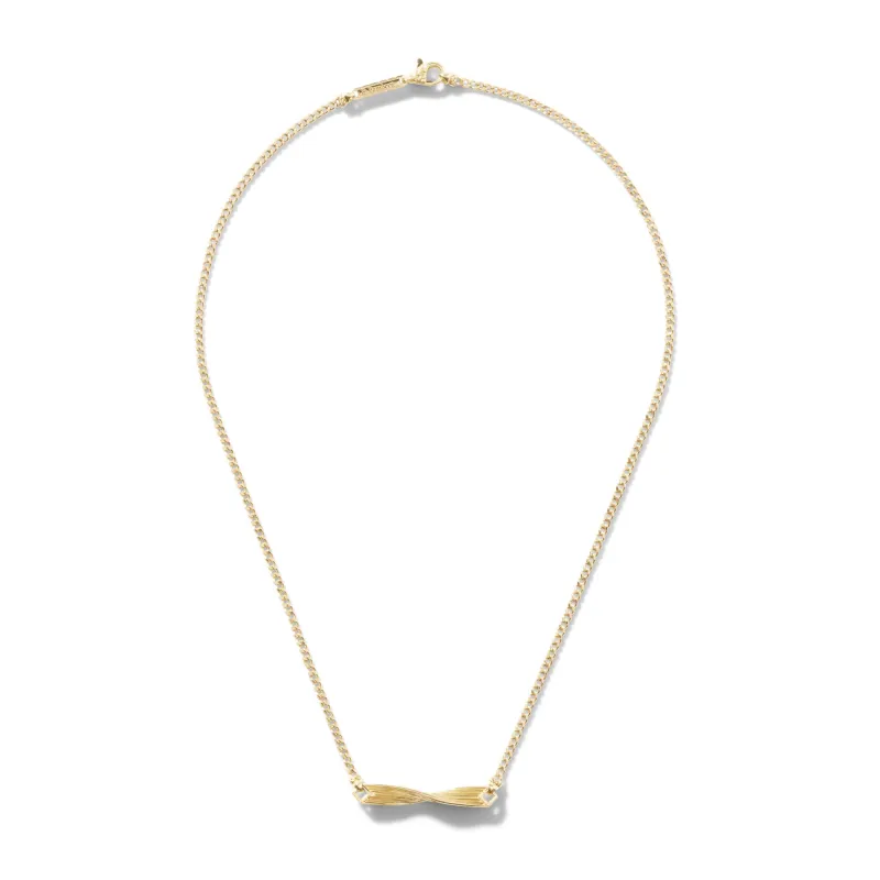 Bamboo Striated Station Necklace|NG50087 sold by John Hardy