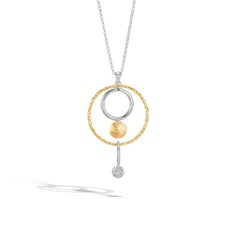Hammered Pendant Necklace|NZ34007 sold by John Hardy