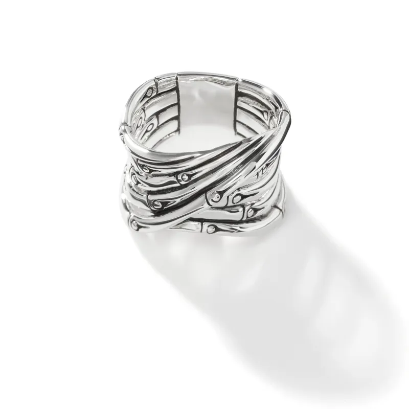 Bamboo Overlap Ring|RB50062 sold by John Hardy
