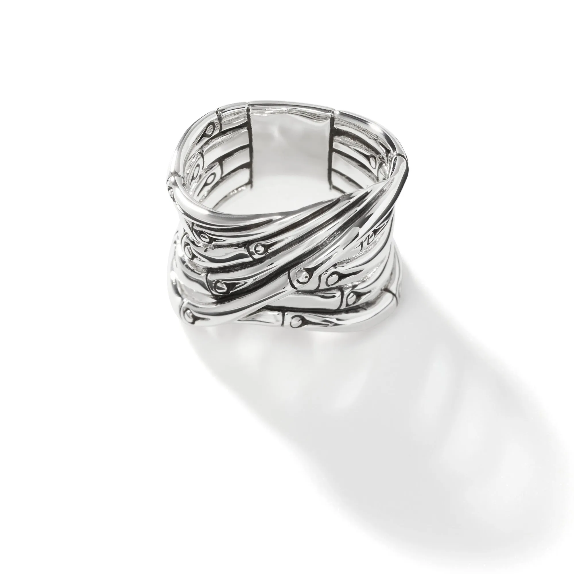 Bamboo Overlap Ring|RB50062 sold by John Hardy