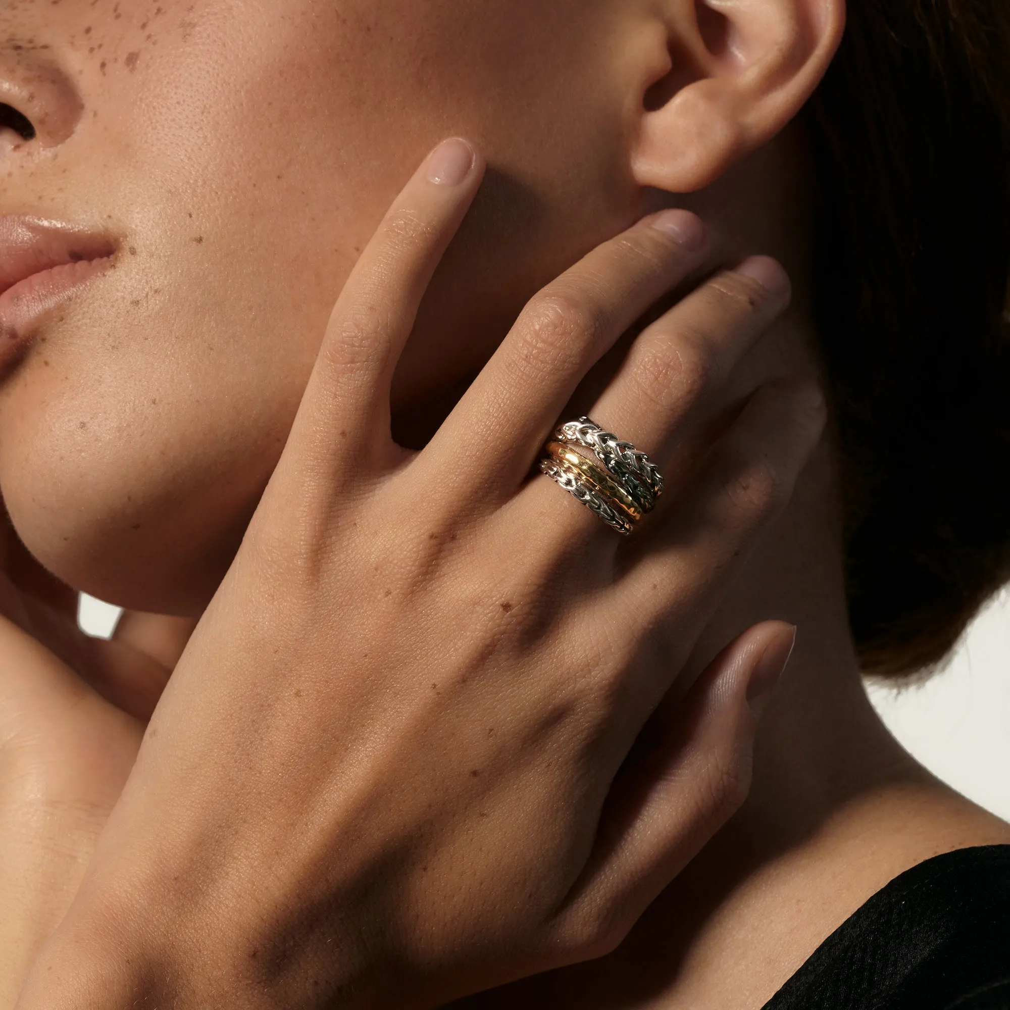 Asli Remix Stacked Ring|RZ90377 sold by John Hardy product image thumbnail 2