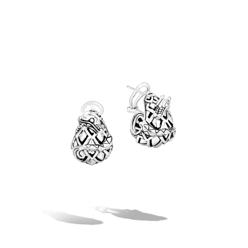 Naga Buddha Belly Earrings|EB60255 sold by John Hardy
