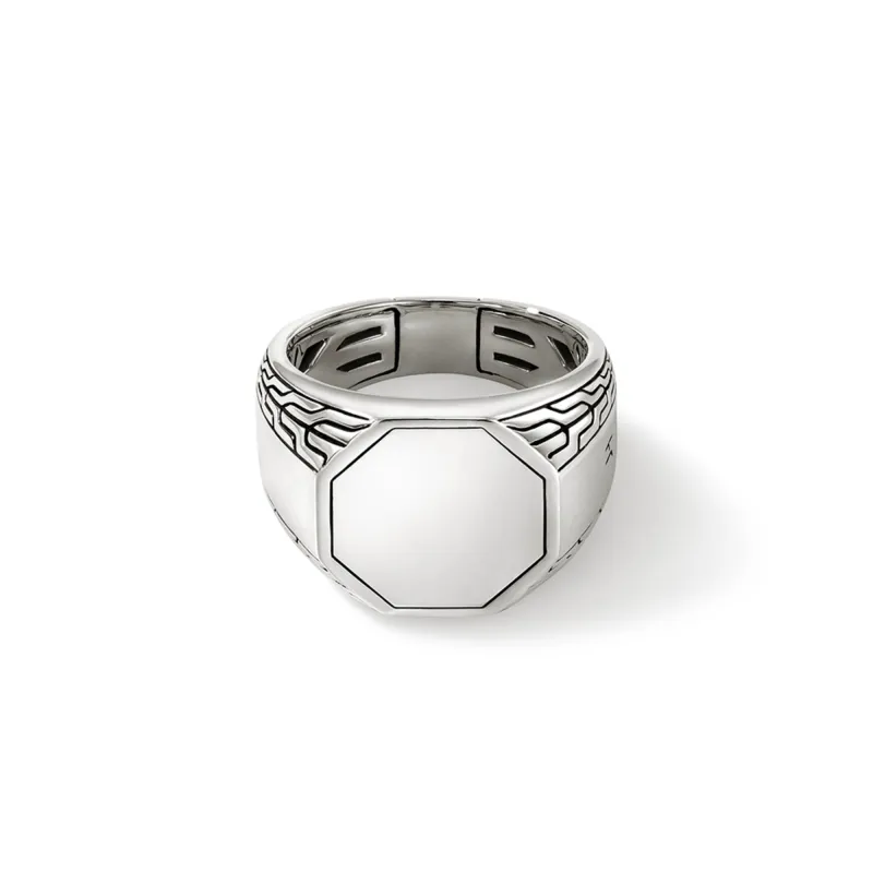 Signet Ring, Sterling Silver|RM901153 sold by John Hardy