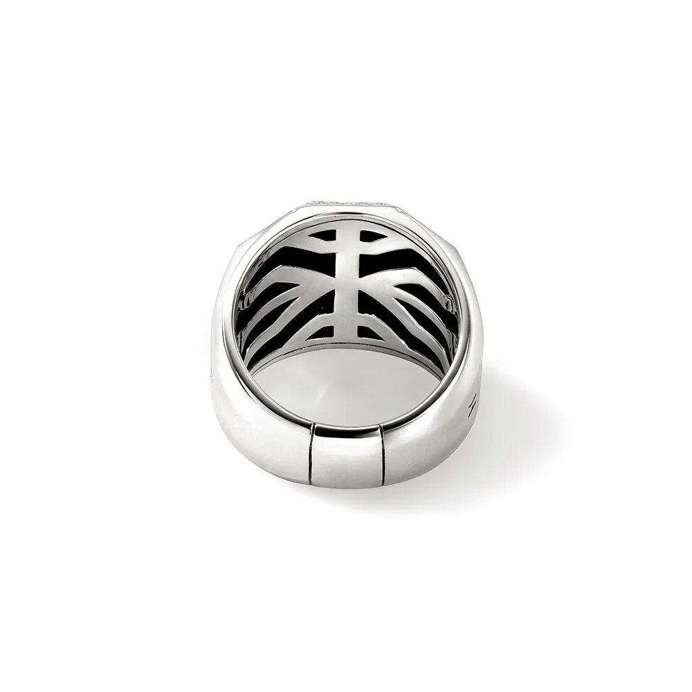 Signet Ring, Silver, Diamonds|RMS9011521BONDI sold by John Hardy product image thumbnail 5