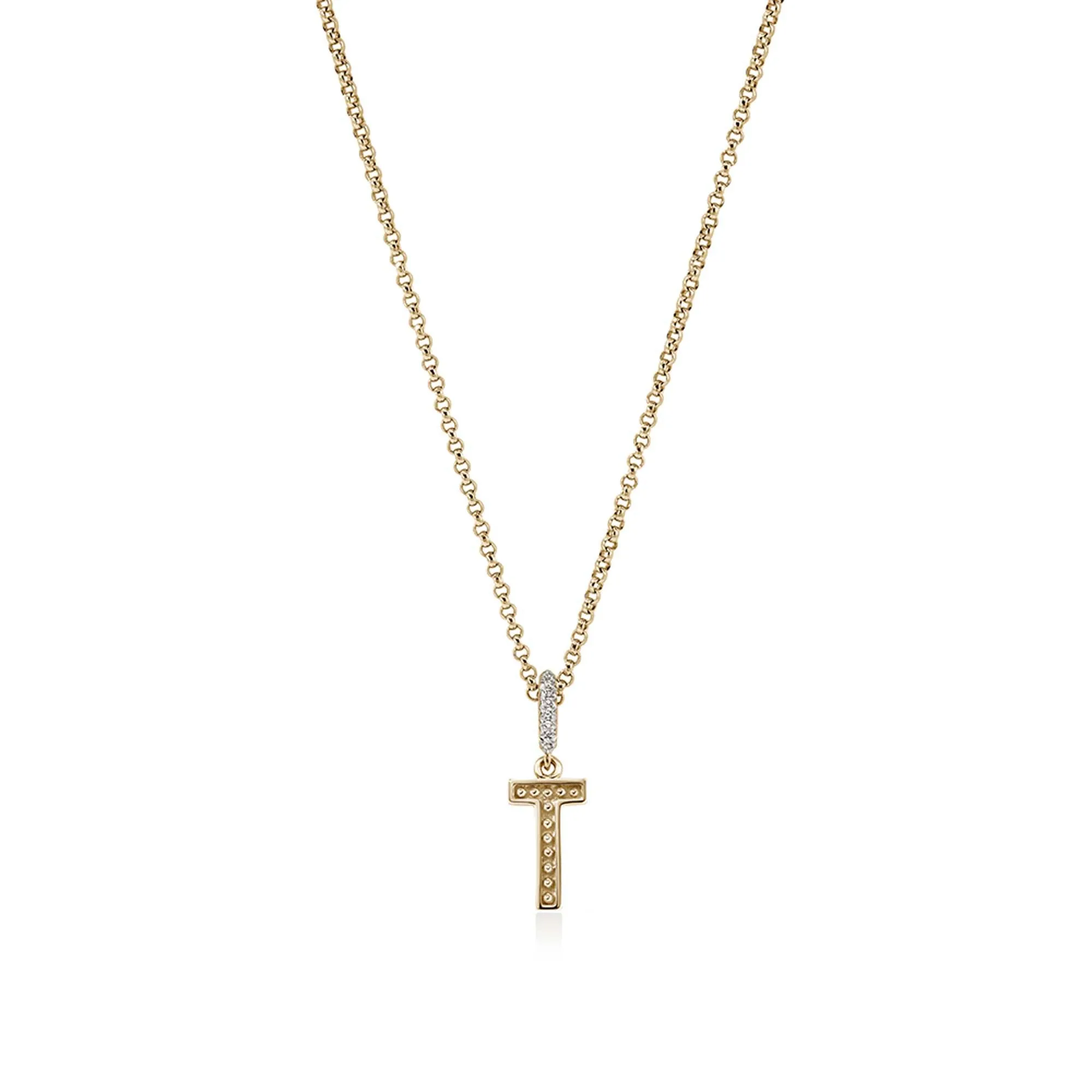 Initial Pendant, Gold, Diamonds|HGGX986222TDI sold by John Hardy product image thumbnail 3