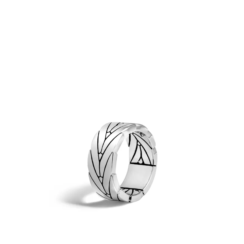 Modern Chain 9MM Band Ring in Silver|RB93267 sold by John Hardy