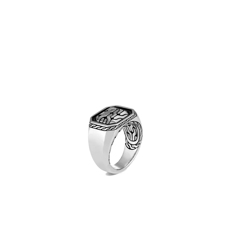Classic Chain Signet Ring|RM90618 sold by John Hardy