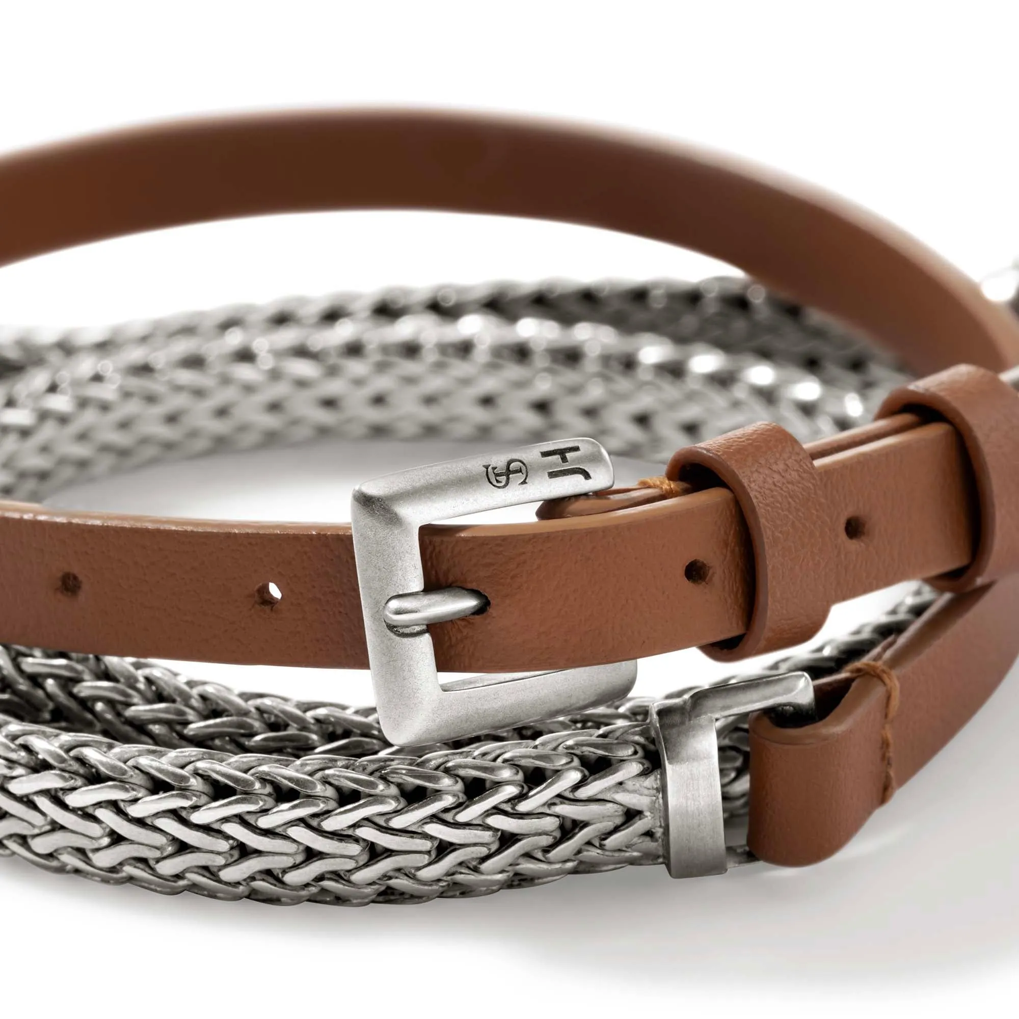 Icon Wrap, Sterling Silver, Leather, 6.5MM|BU9010477TN sold by John Hardy product image thumbnail 2