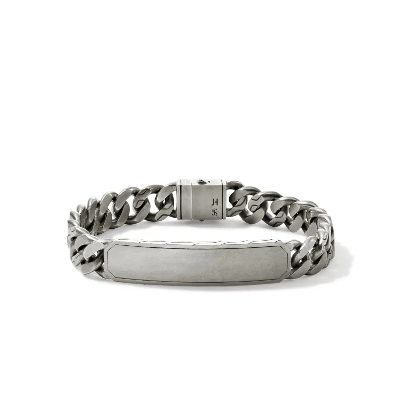 ID Curb Bracelet, Sterling Silver, 11MM|BU98769 sold by John Hardy