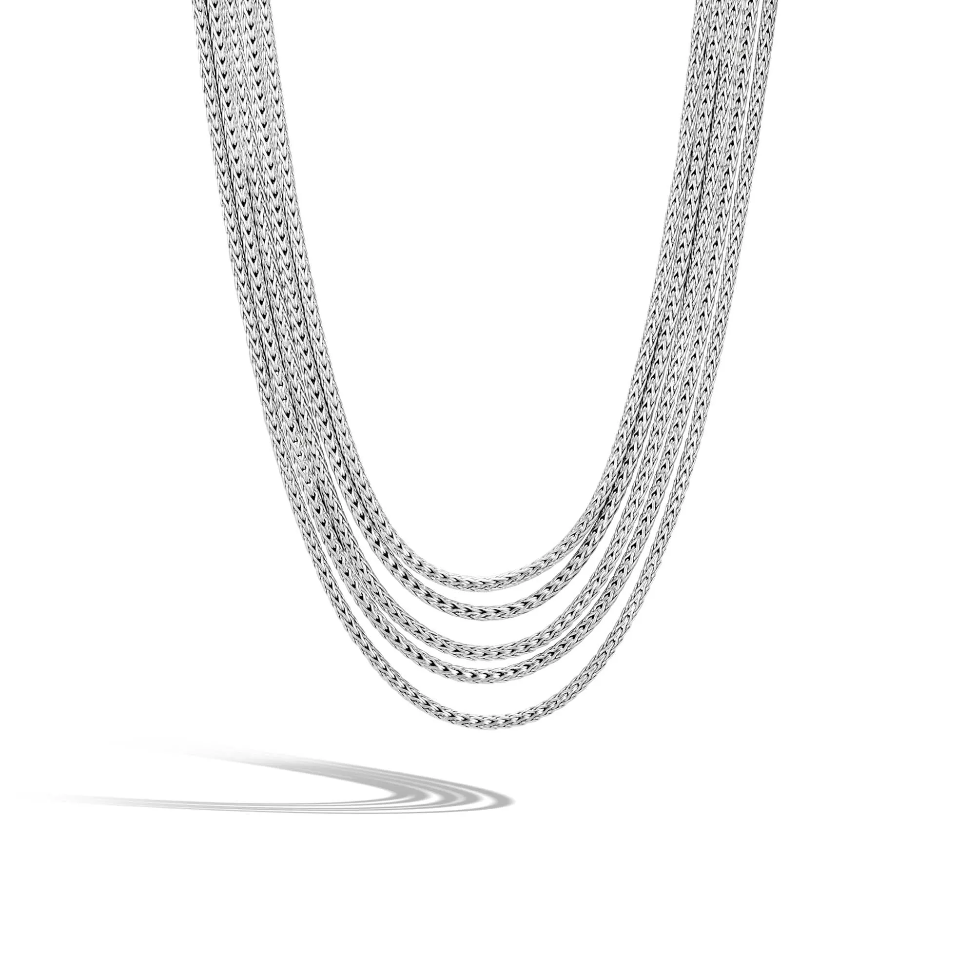 Classic Chain Five Row Necklace|NB93293 sold by John Hardy