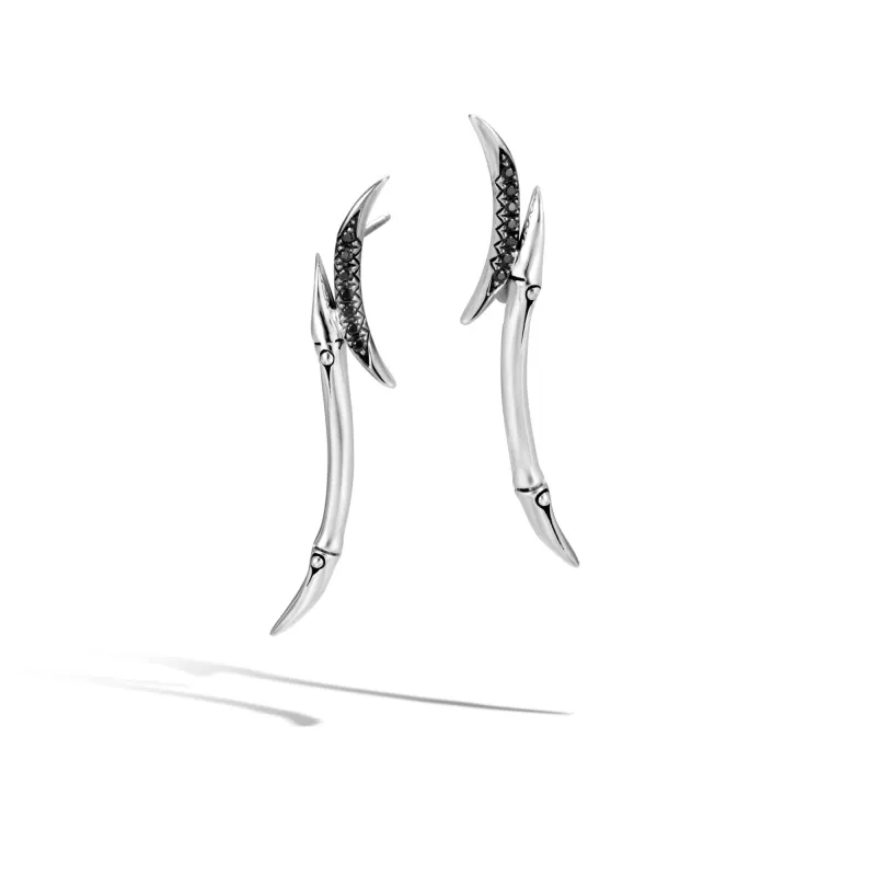 Drop Earring with Black Sapphire and Spinel|EBS500124BLSBN sold by John Hardy