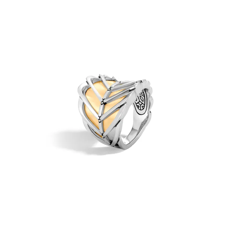 Modern Chain Saddle Ring|RZ90342 sold by John Hardy