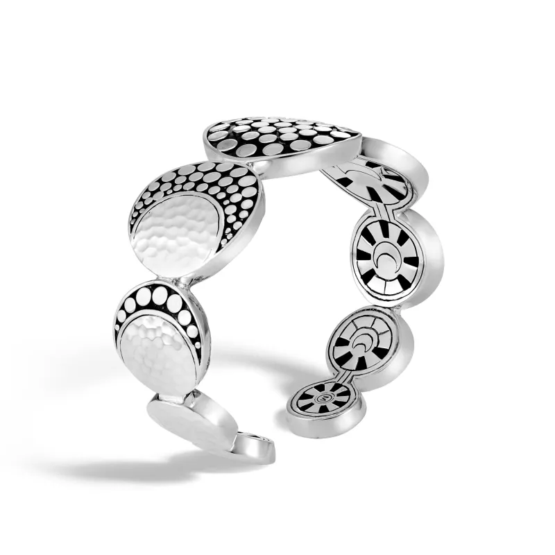 Moon Phase Hammered Flex Cuff|CB30004 sold by John Hardy