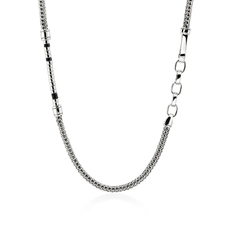 Heishi Necklace, Sterling Silver, Gemstones|NBS987321BON sold by John Hardy