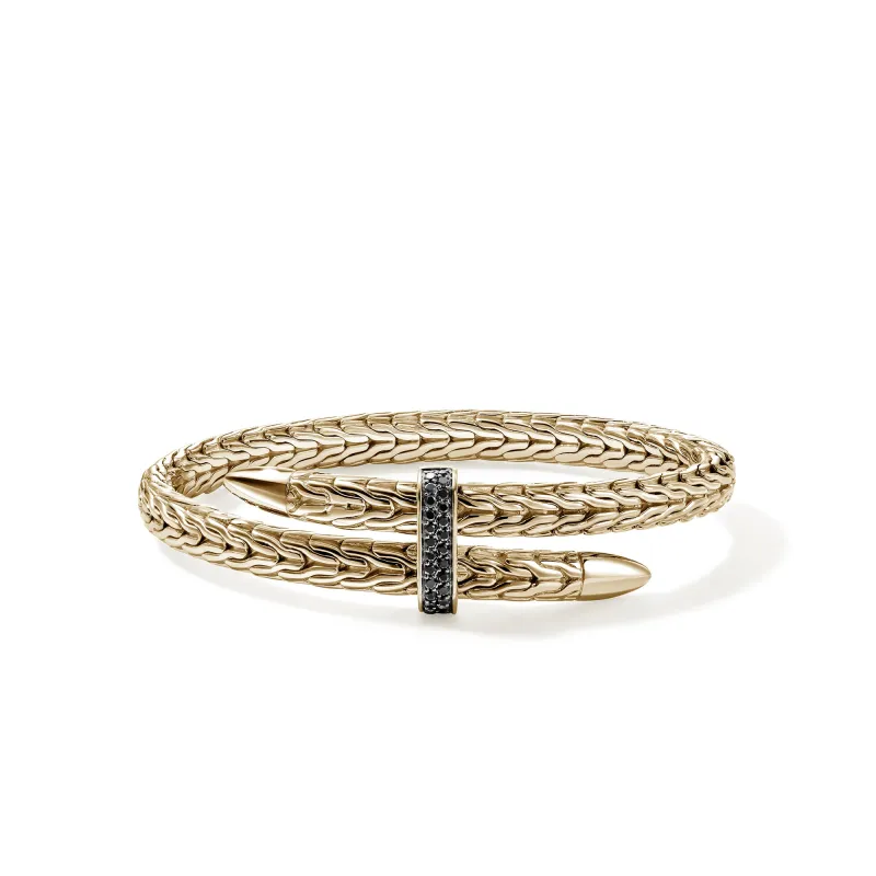 Spear Flex Cuff, Gold, Diamonds|CGGX9011072BDI sold by John Hardy