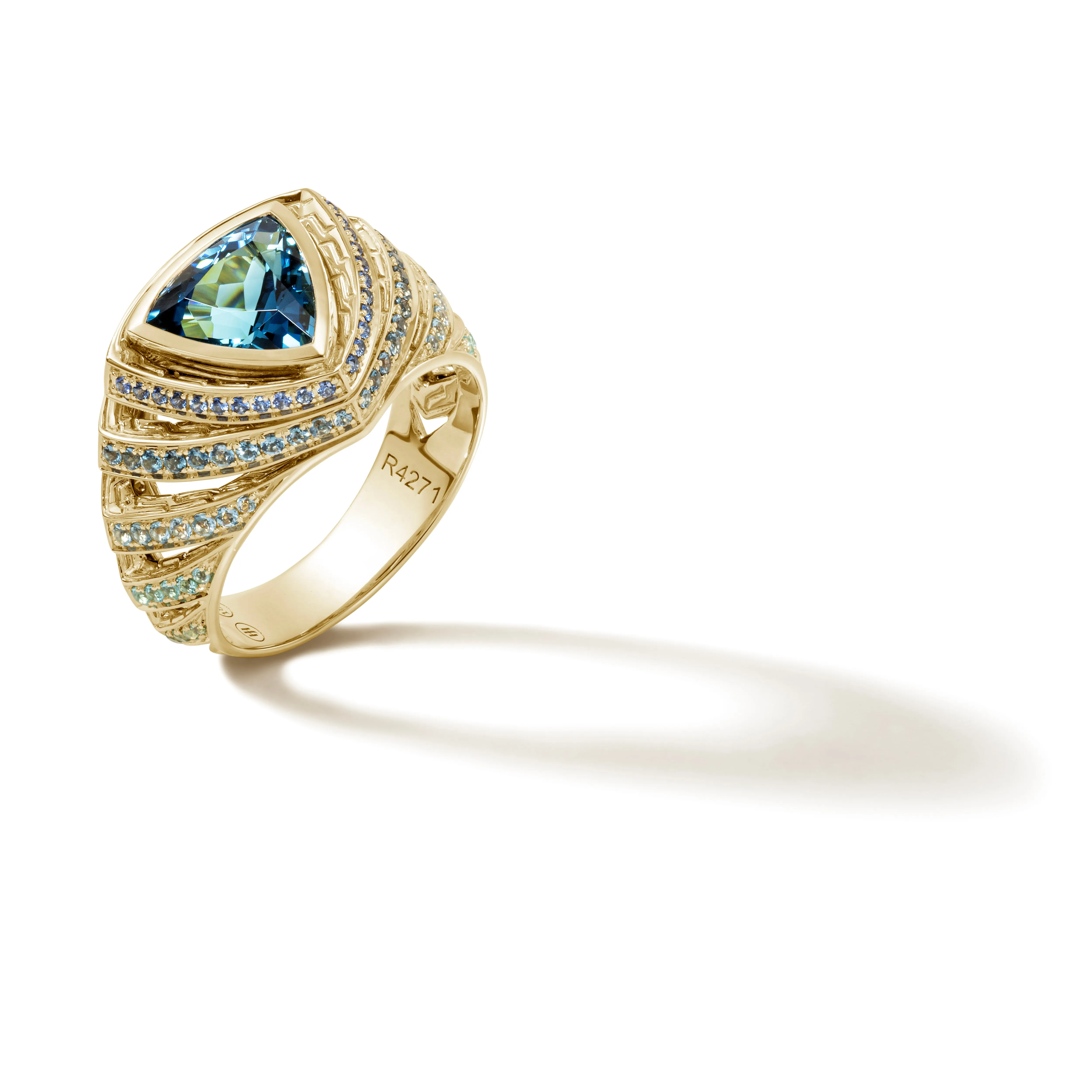 Cinta Classic Chain Ring|RGS02255ILBSPLT-R4271 sold by John Hardy product image thumbnail 3