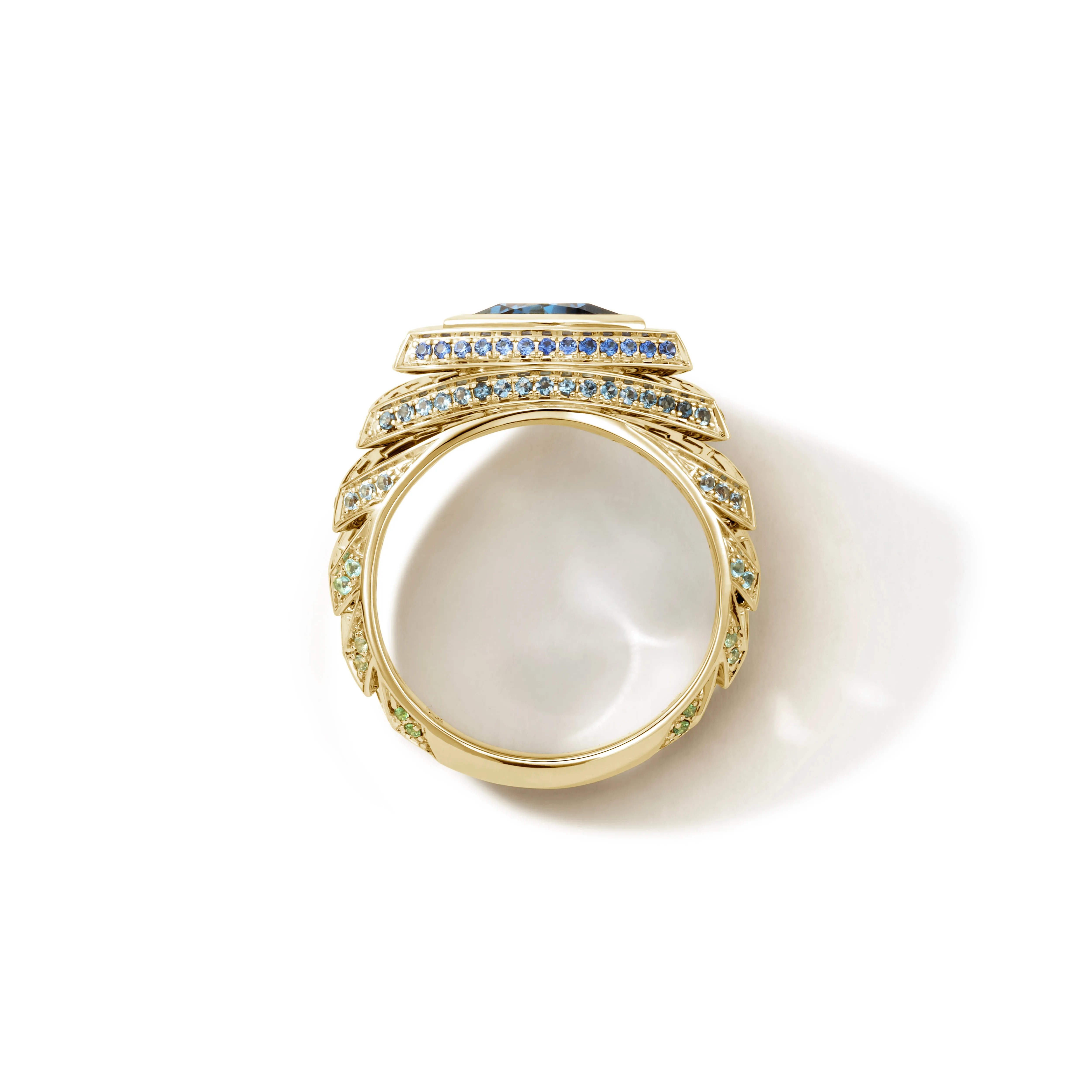 Cinta Classic Chain Ring|RGS02255ILBSPLT-R4271 sold by John Hardy product image thumbnail 5