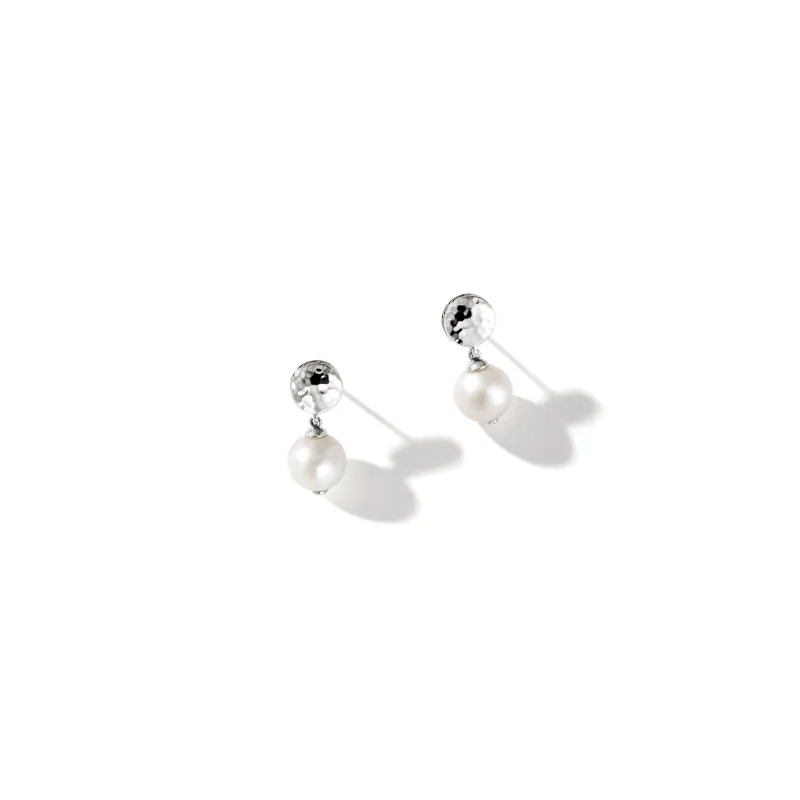 Pearl Palu Drop Earrings, Sterling Silver|EB30116 sold by John Hardy