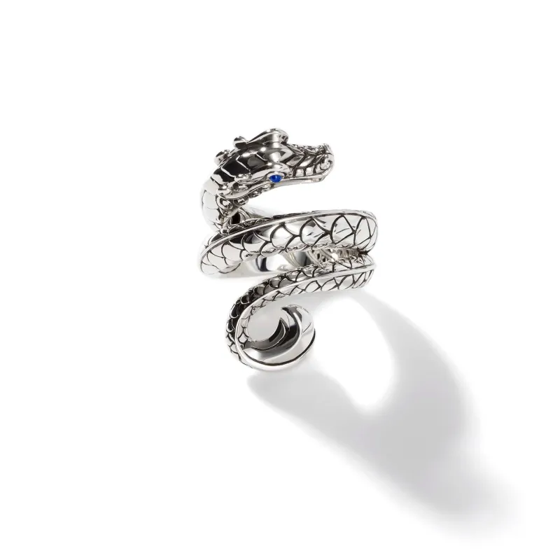 Naga Ring, Sterling Silver|RBS60240BSP sold by John Hardy