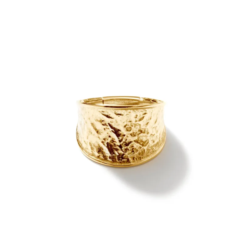 Texture Saddle Ring, Gold|RG900841 sold by John Hardy