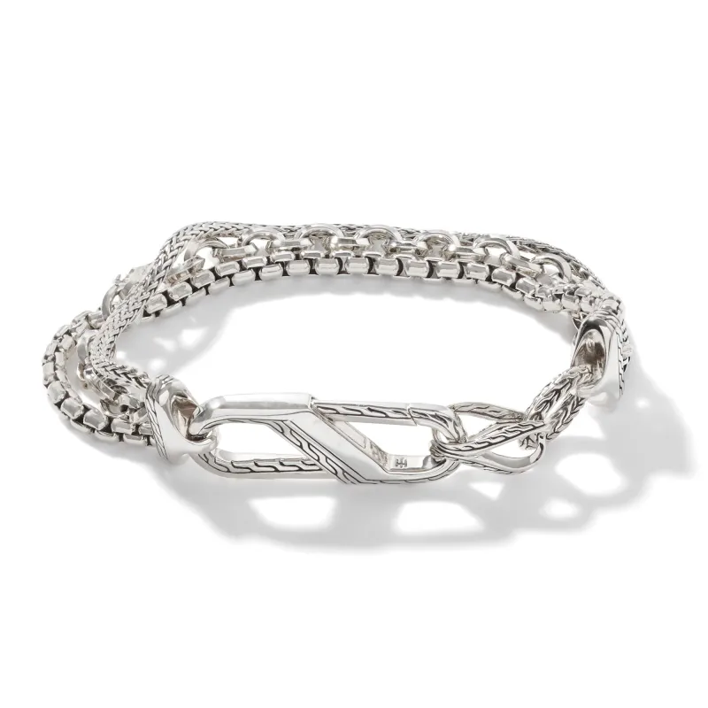 Remix Carabiner Triple Row Bracelet|BB900356 sold by John Hardy