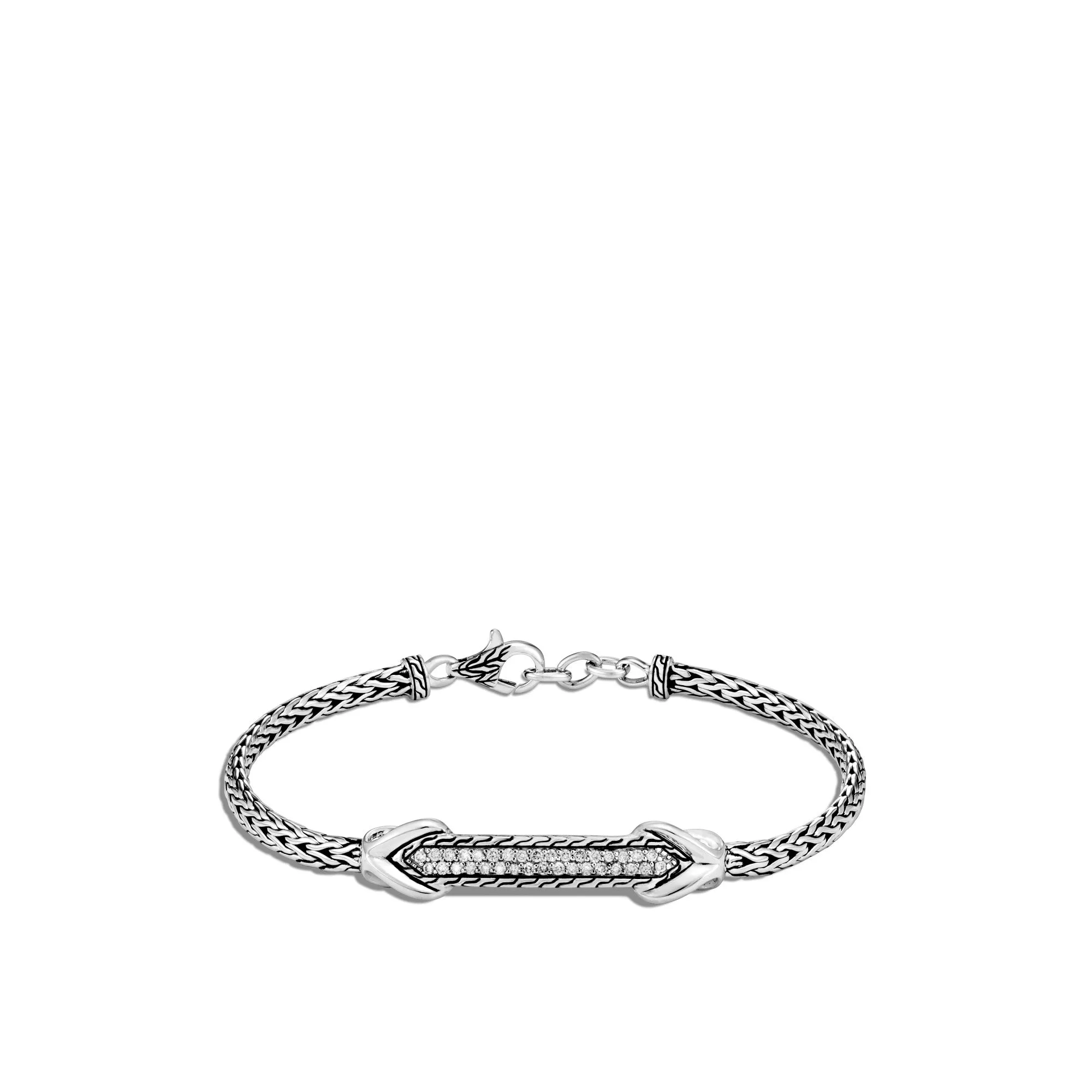 Asli Link ID Bracelet with Diamonds|BBP905702DI sold by John Hardy