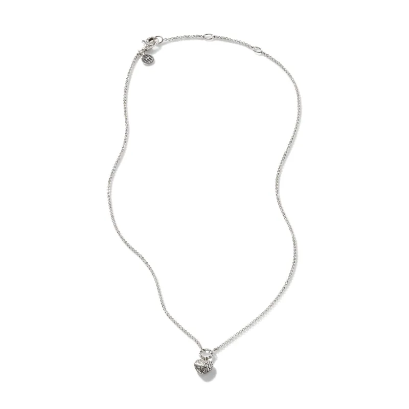 Classic Chain Heart Pendant Necklace|NB900087 sold by John Hardy