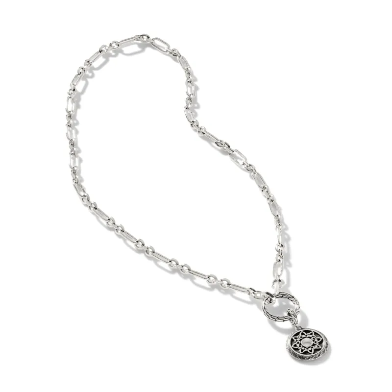 Padma Amulet Keyring Necklace|NU900851 sold by John Hardy