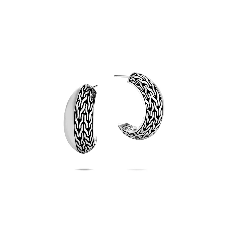 Knife Edge Extra Small Hoop Earring|EB90494 sold by John Hardy