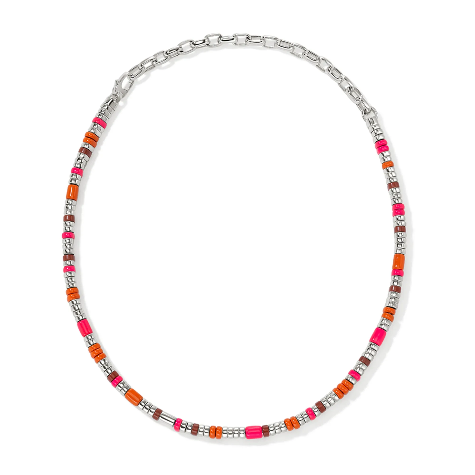 Colorblock Choker, Silver, Slim|NBS986611PKORRJ sold by John Hardy product image thumbnail 4