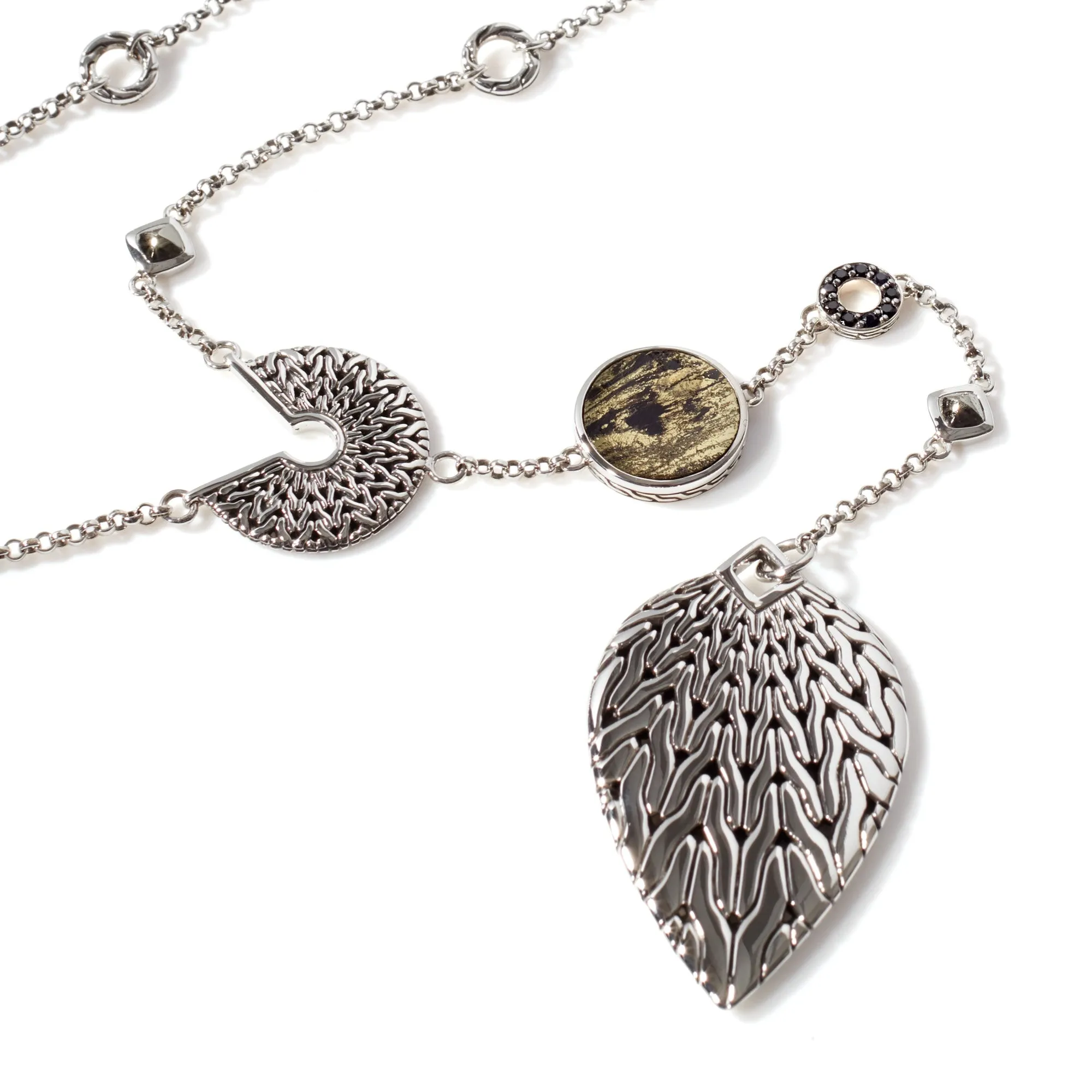 Radial Y Station Necklace|NBS900556APGPYBN sold by John Hardy product image thumbnail 3